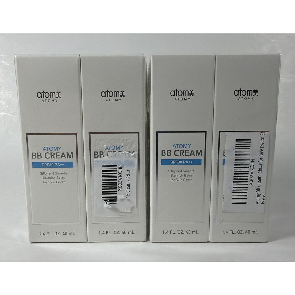 4x ATOMY BB Cream 40ml/1.4 fl oz SPF 30 PA++ Exp 12/27 New